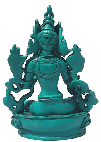 Tara Statue Turuqoise looking 6" tall RB-600T